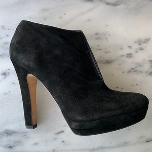 Via Spiga Black Platform Bootie